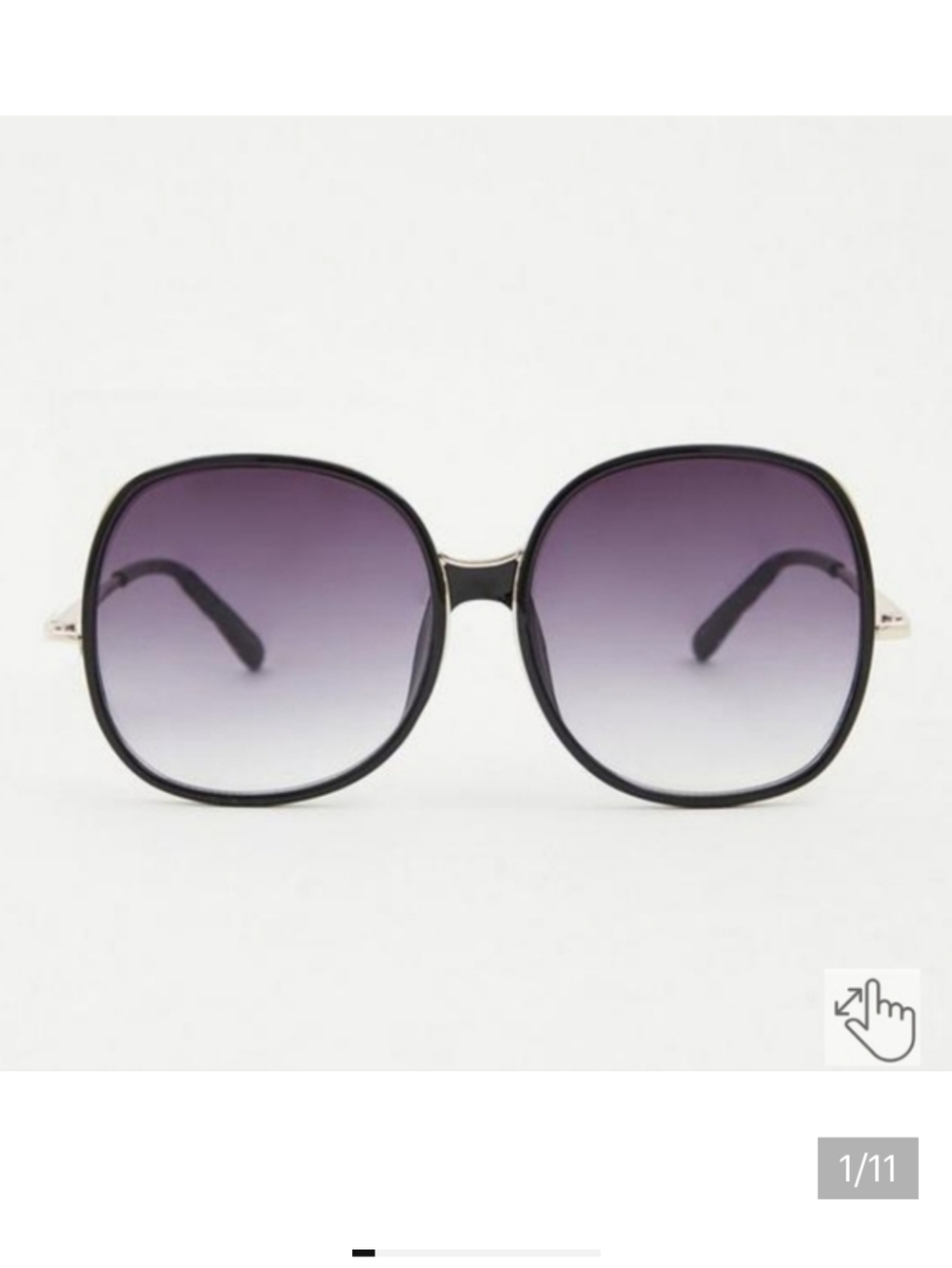 🆕️🕶JACKIE O BLACK OVERSIZED SUNGLASSES🕶